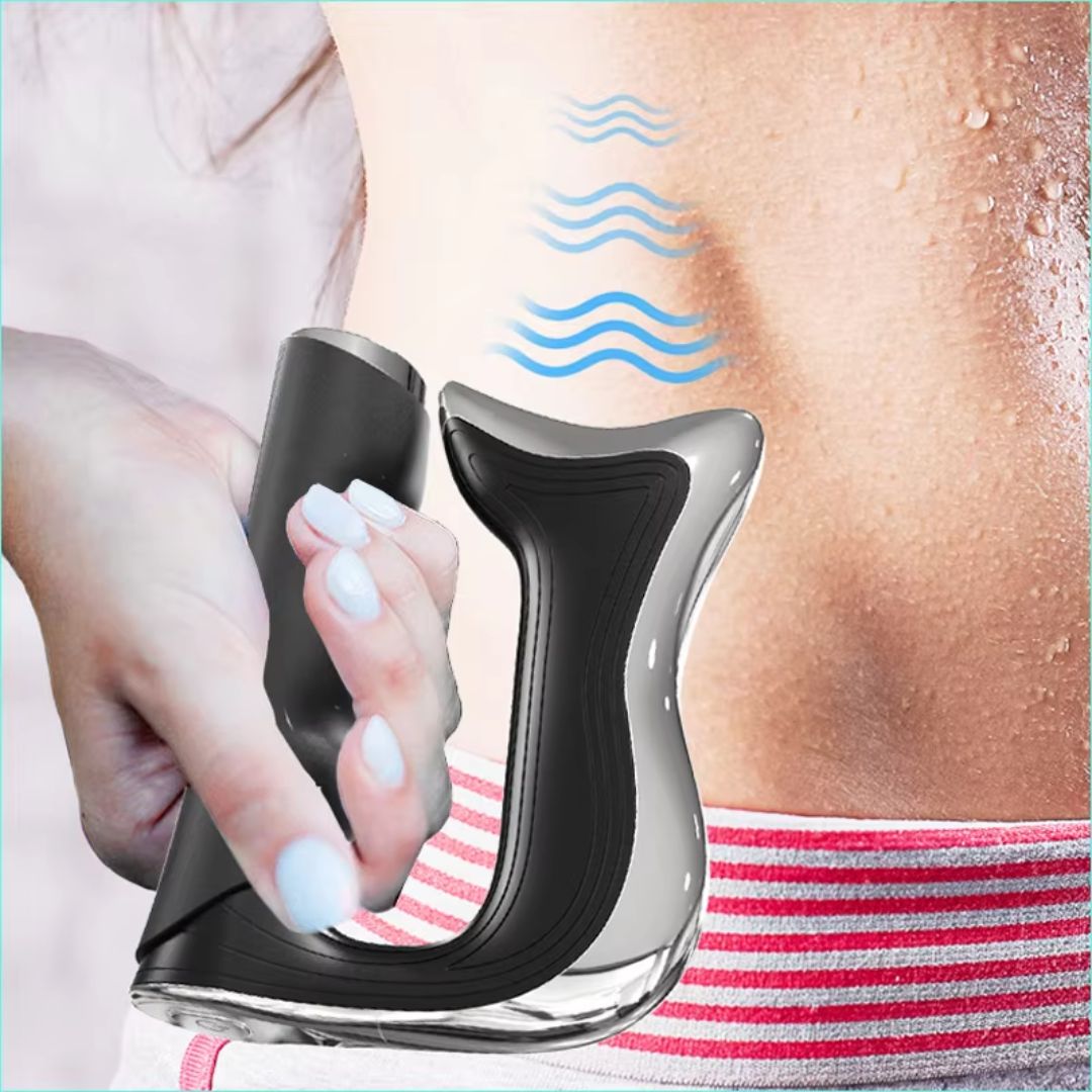Elektrický masážní přístroj na fascie – EMS masážní pomůcka na gua sha a hloubkovou masáž tkaní pro úlevu od bolesti a regeneraci svalů
