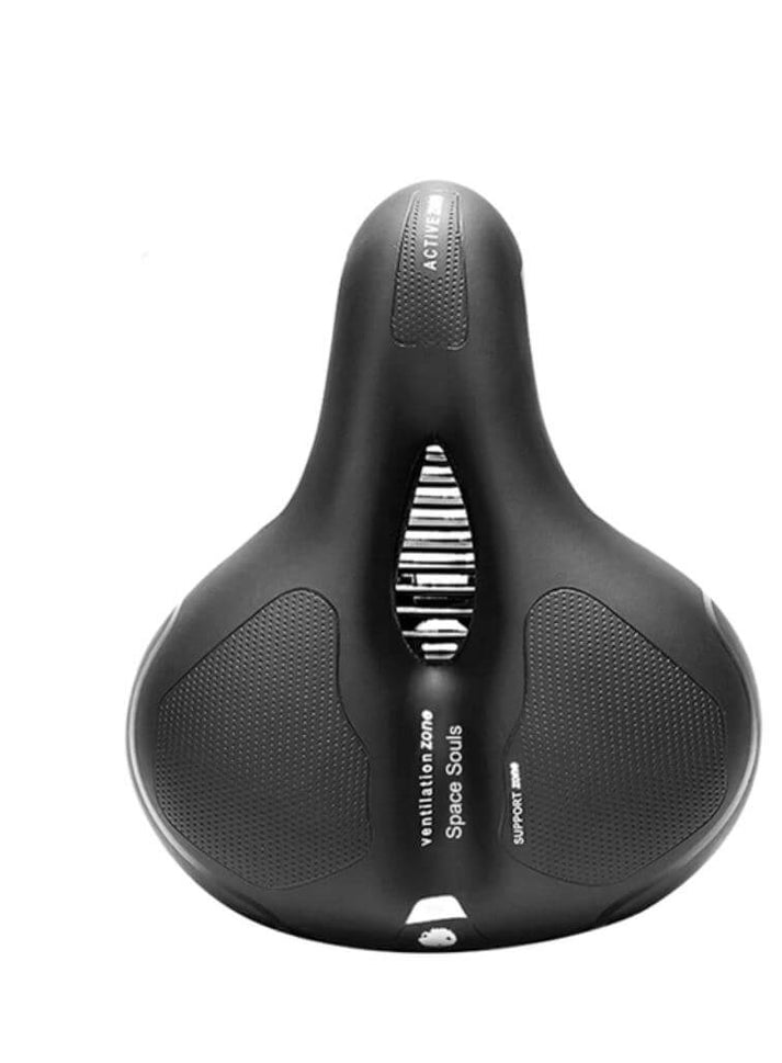 Ergonomické sedlo na kolo s gelovým polstrováním a konstrukcí tlumící nárazy pro pohodlnou jízdu na kole