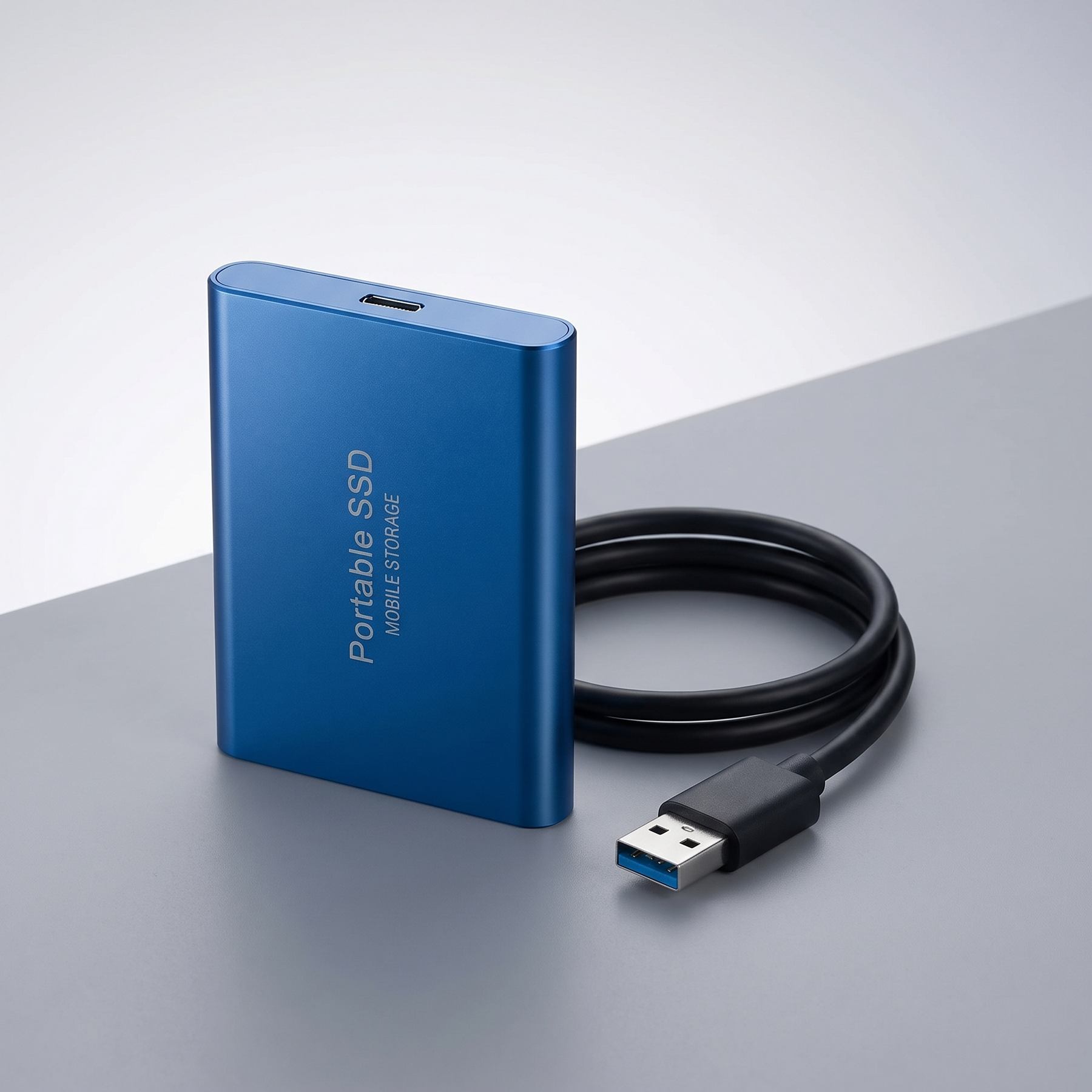 Externí SSD disk s přenosovou rychlostí 1050 MB/s | Přenosné úložiště 128 GB pro rychlý přístup k datům