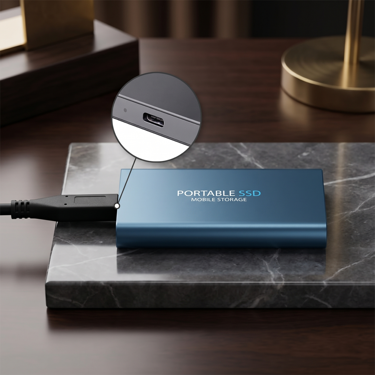 Externí SSD disk s přenosovou rychlostí 1050 MB/s | Přenosné úložiště 128 GB pro rychlý přístup k datům