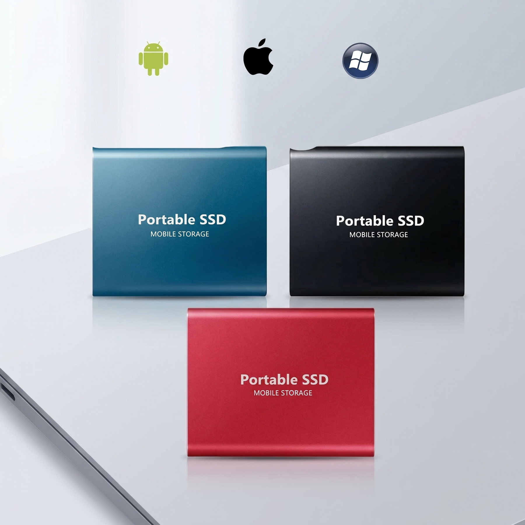 Externí SSD disk s přenosovou rychlostí 1050 MB/s | Přenosné úložiště 128 GB pro rychlý přístup k datům
