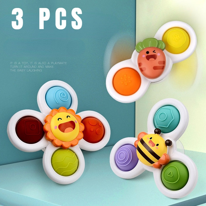 Fidget hračka spinner s přísavkou