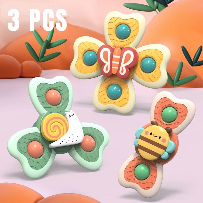 Fidget hračka spinner s přísavkou