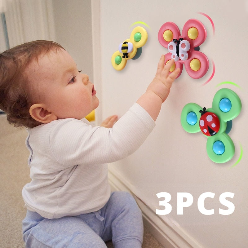 Fidget hračka spinner s přísavkou