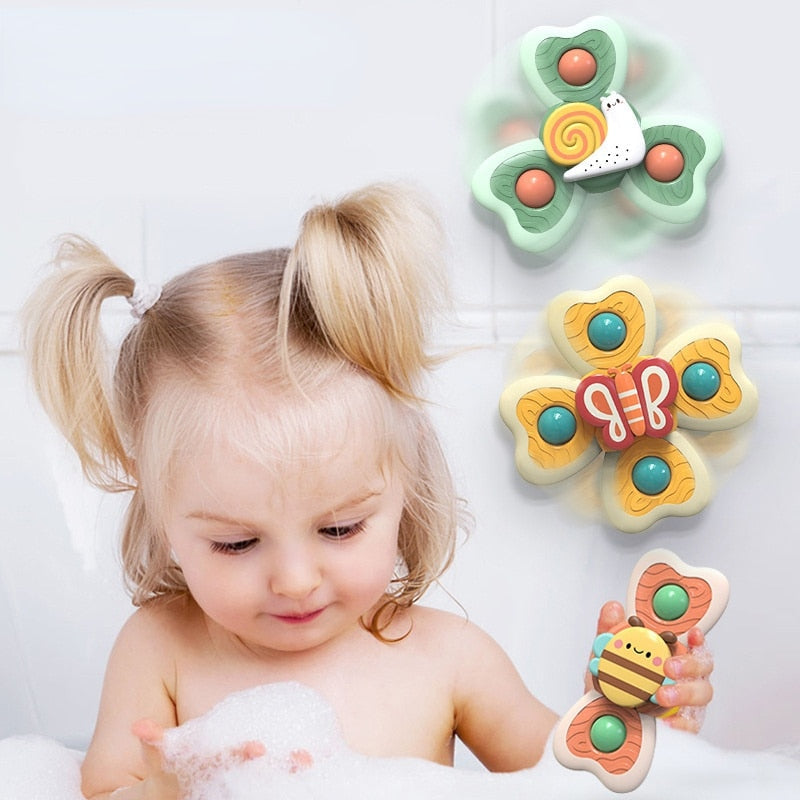 Fidget hračka spinner s přísavkou