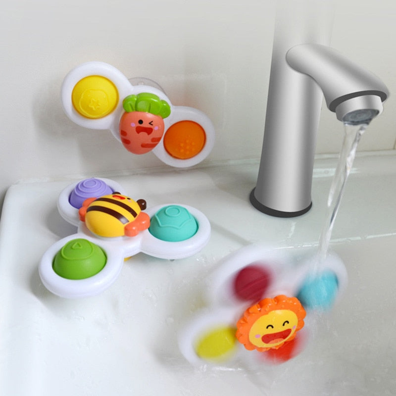 Fidget hračka spinner s přísavkou