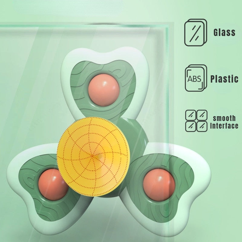 Fidget hračka spinner s přísavkou