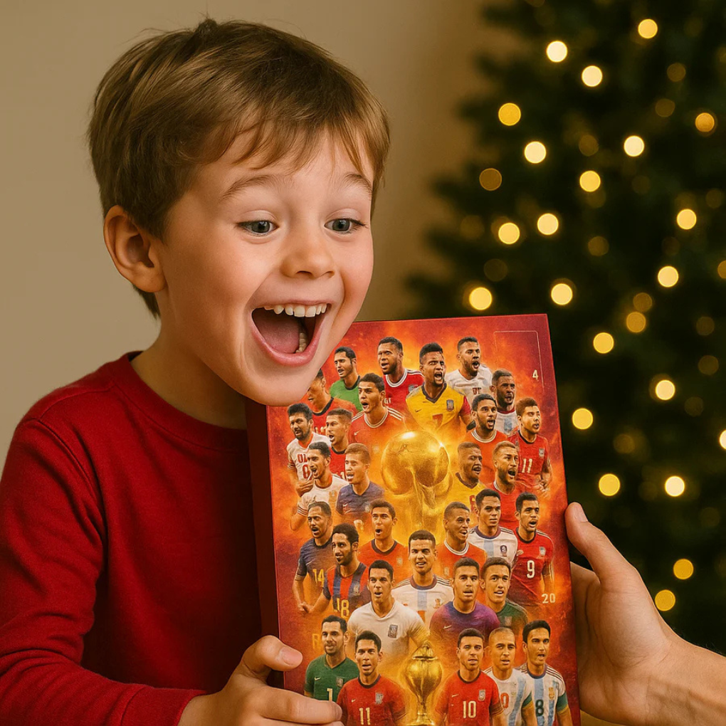 Fotbalový adventní kalendář 2025
