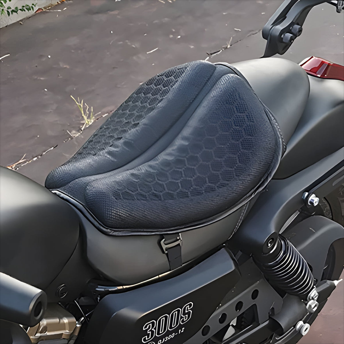 Gelový podsedák na motocykl pro dlouhé cesty, prodyšný design ve tvaru okvětních lístků