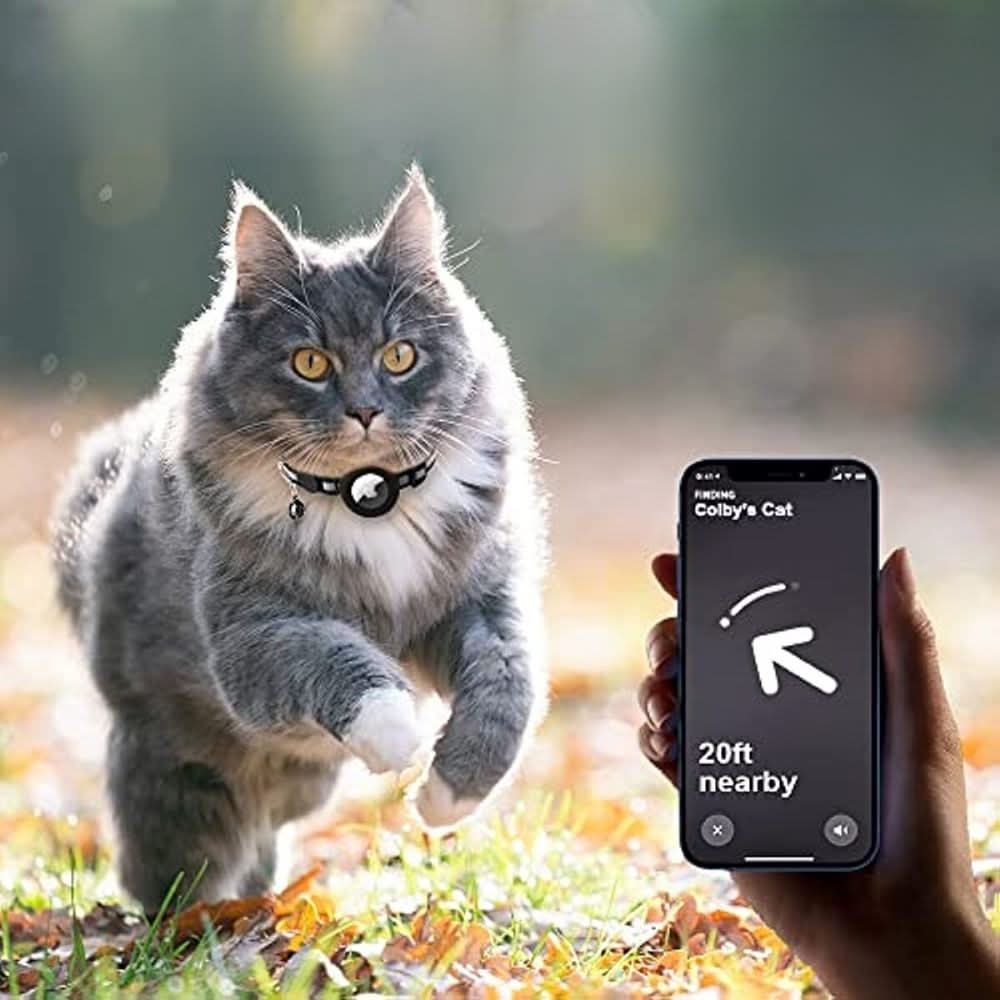 GPS obojek pro kočky s reflexním designem