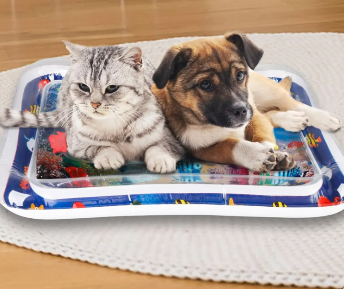 Hrací podložka, která snižuje neklid a škrábání
