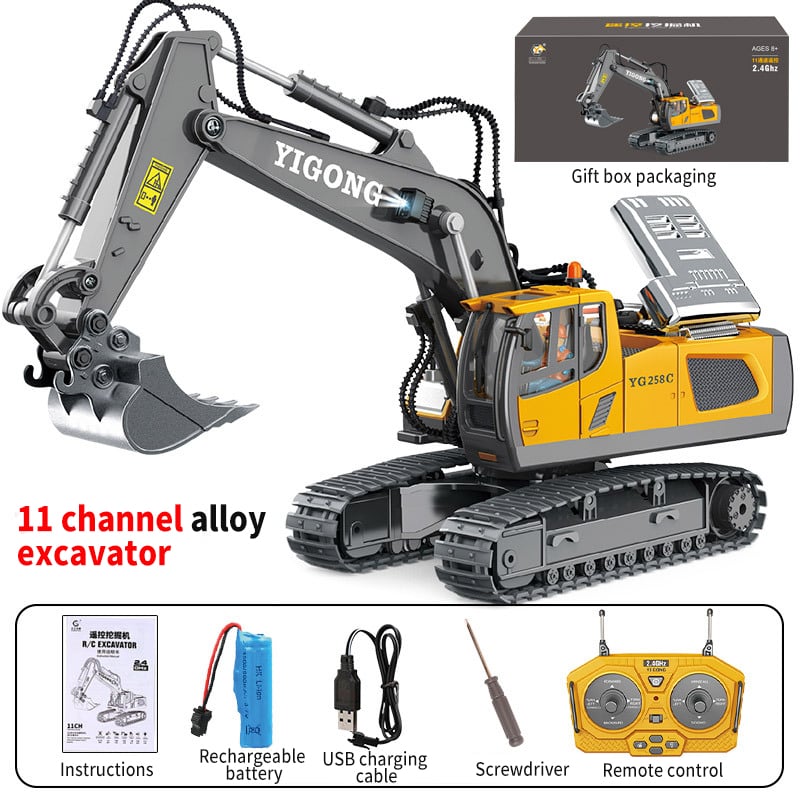 Hydraulické celokovové rypadlo G308H 1/14 RTR