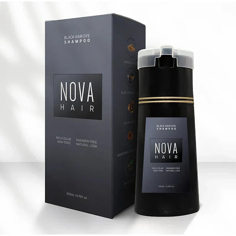 Instantní barvicí šampon na vlasy