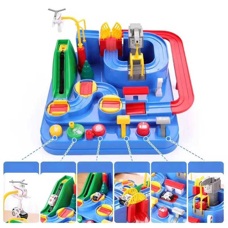 Interaktivní pedagogická dobrodružná autodráha