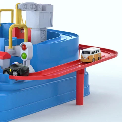 Interaktivní pedagogická dobrodružná autodráha