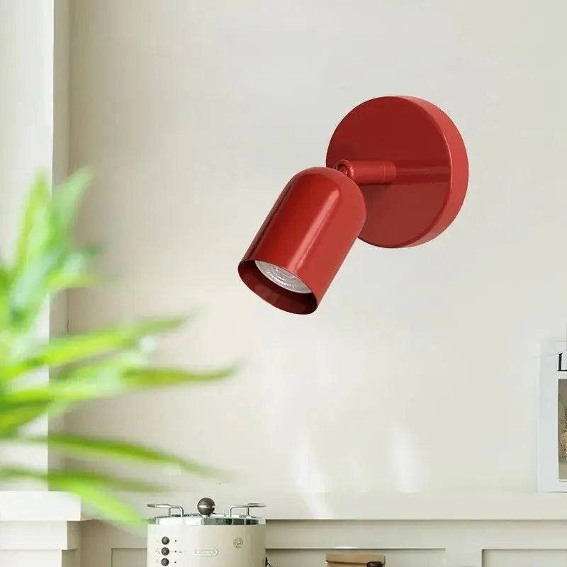 Jemná nástěnná lampa Macaron