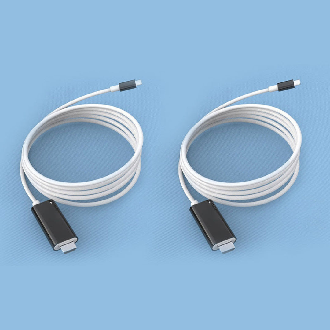 Kabel USB-C na HDMI - 2 m s rychlonabíjením PD pro Switch, tablet, telefon a notebook