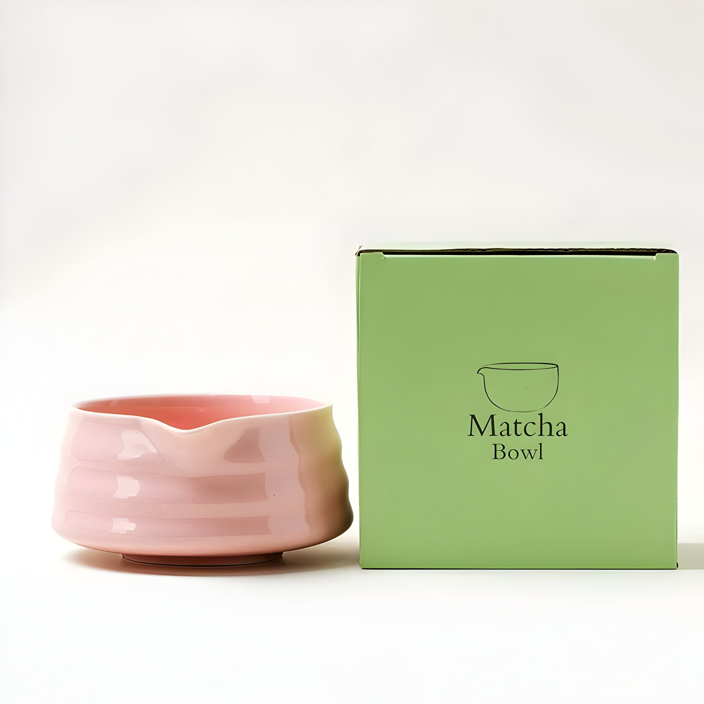 Keramická sada na matcha – Tradiční sada na přípravu matcha s miskou, ideální pro relaxaci doma