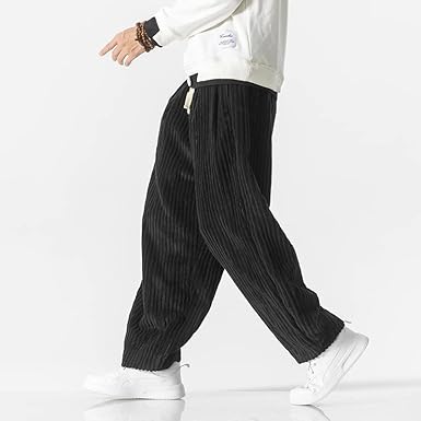 Klasické pohodlné manšestrové kalhoty