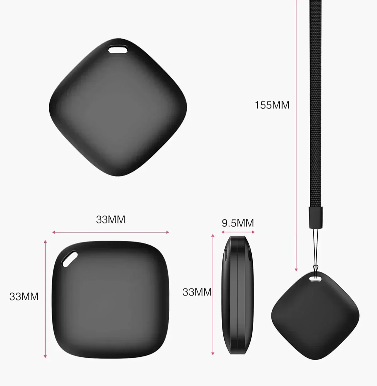 Kompaktní GPS tracker pro domácí mazlíčky, děti a cennosti