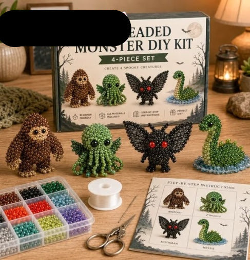 Kreativní sada na korálkování – Vytvořte si veselé miniatury