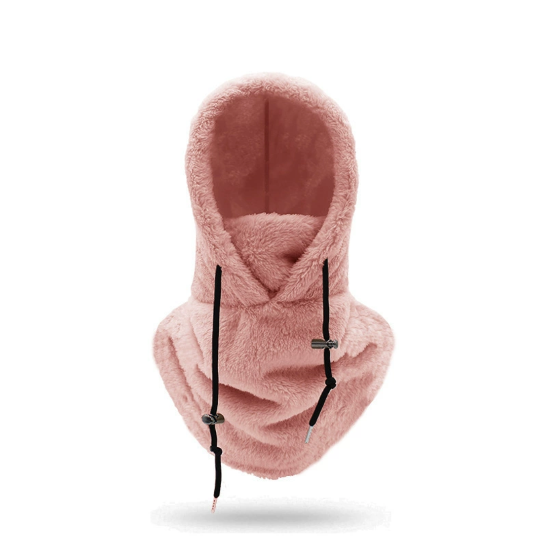 Kukla s kapucí ze sherpa fleecu | Polární fleece pro zimní a lyžařskou ochranu