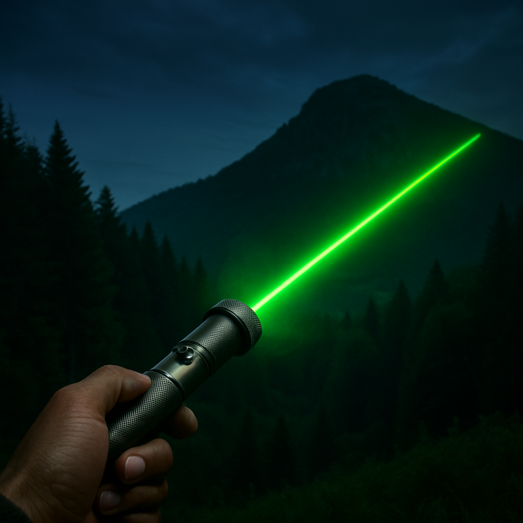Laserové ukazovátko s dlouhým dosahovaným paprskem