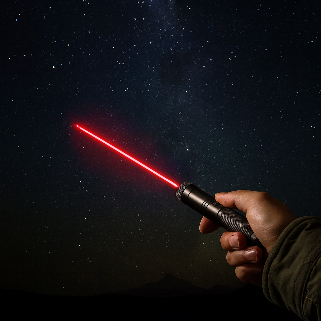 Laserové ukazovátko s dlouhým dosahovaným paprskem