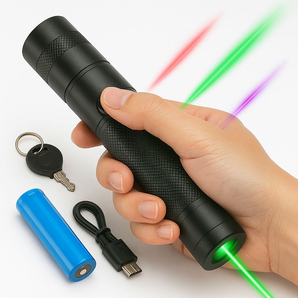 Laserové ukazovátko s dlouhým dosahovaným paprskem