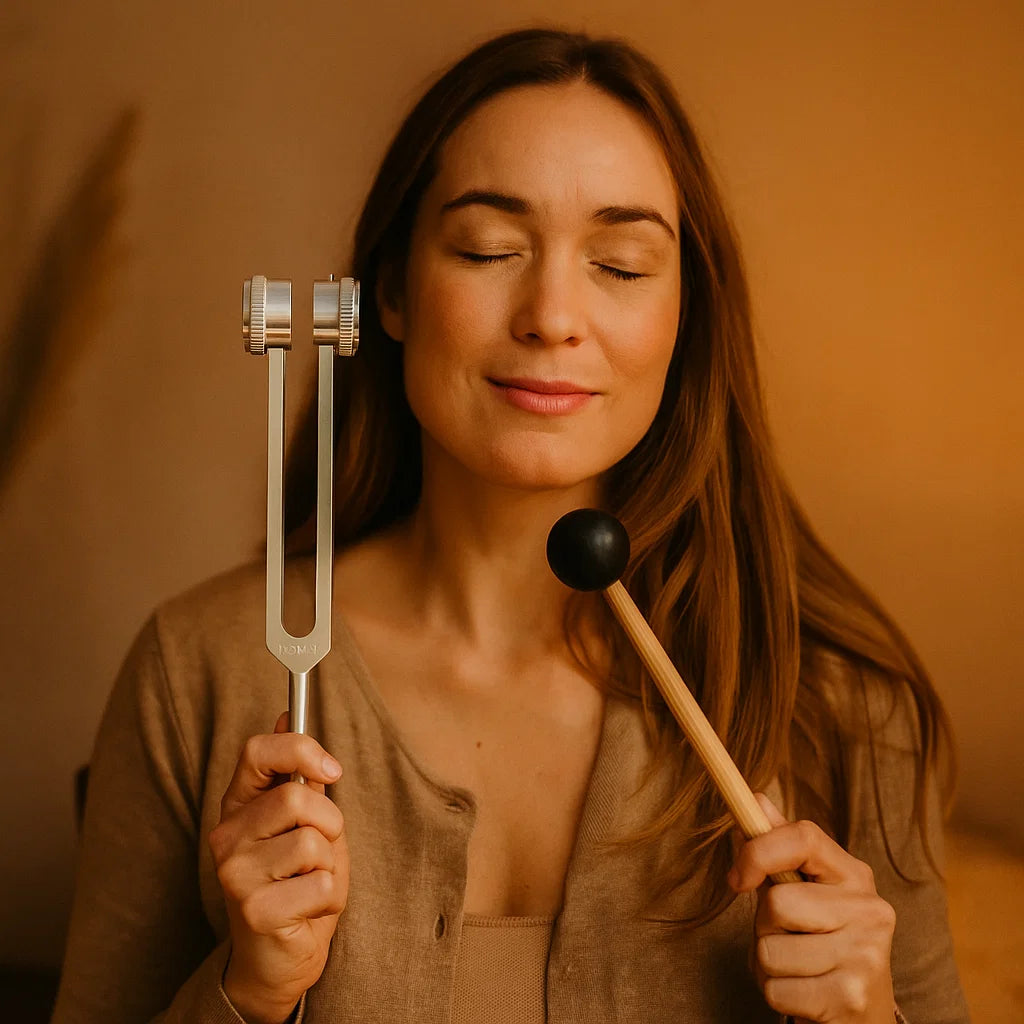 Léčivý nástroj 128 Hz pro vnitřní harmonii
