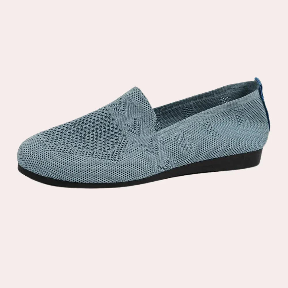 Lehké pletené mokasíny