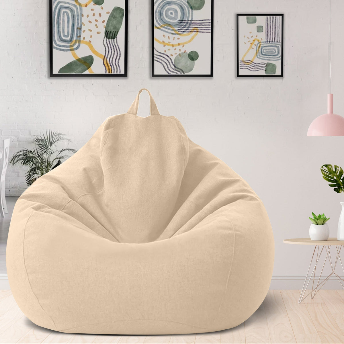 Lněný sedací vak – ergonomický a stylový nábytek pro pohodlí