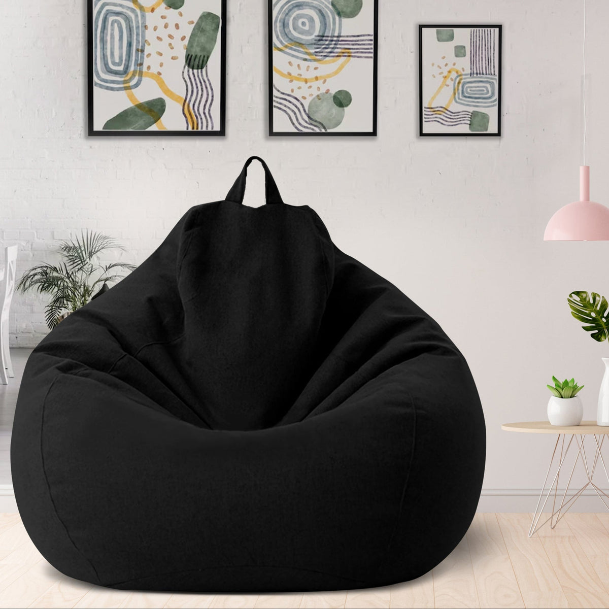 Lněný sedací vak – ergonomický a stylový nábytek pro pohodlí