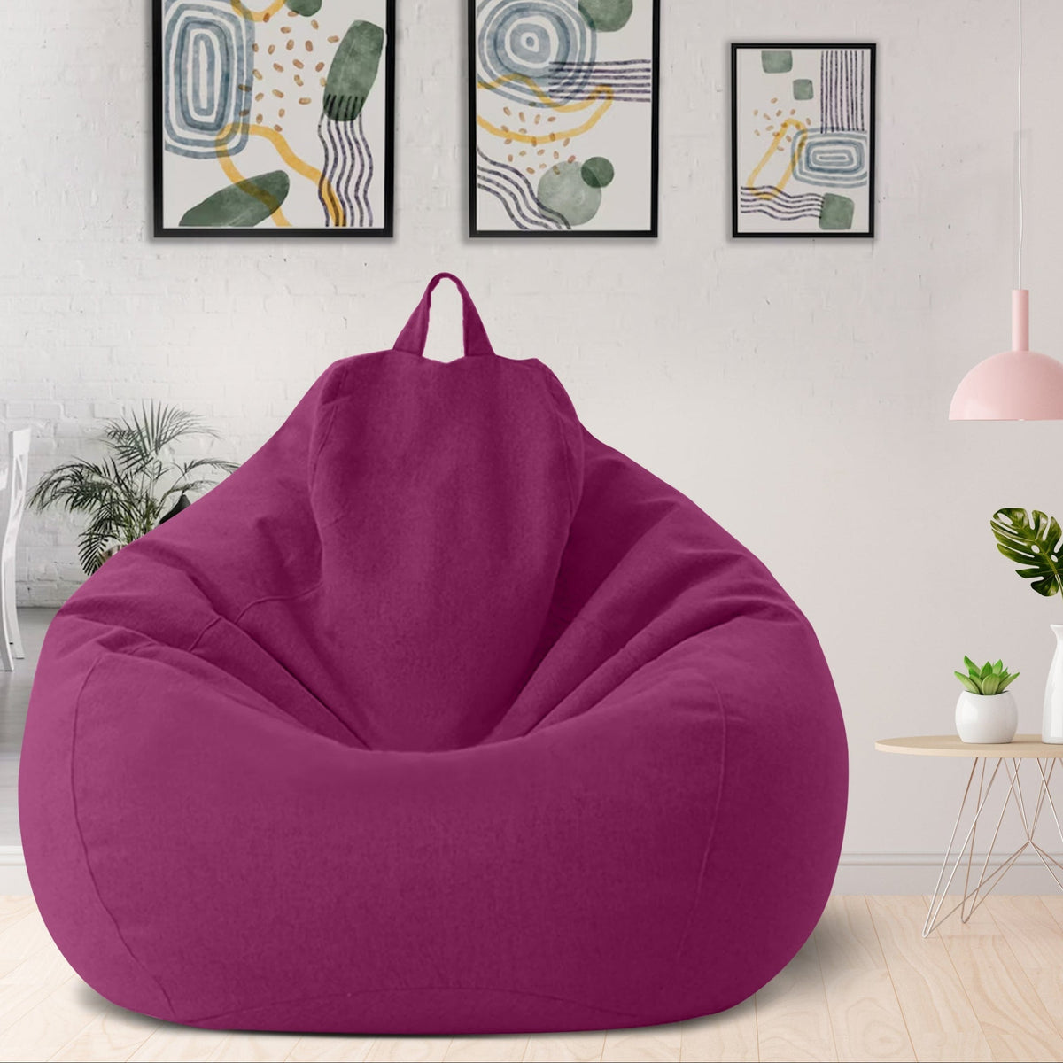 Lněný sedací vak – ergonomický a stylový nábytek pro pohodlí