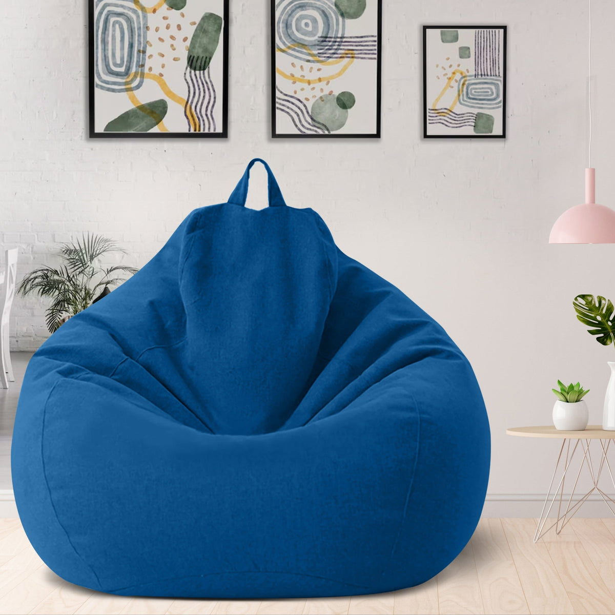 Lněný sedací vak – ergonomický a stylový nábytek pro pohodlí