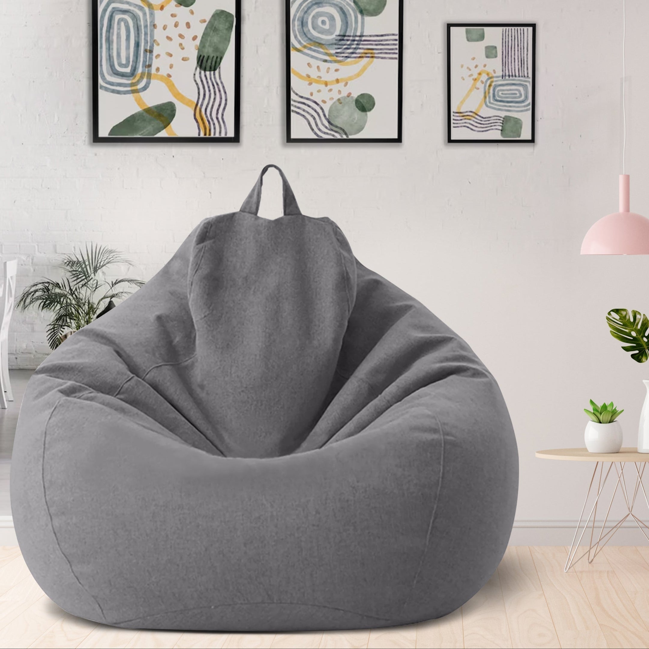 Lněný sedací vak – ergonomický a stylový nábytek pro pohodlí