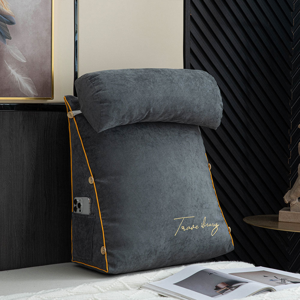 Luxusní čtecí polštář – ergonomický a pohodlný pro relaxaci