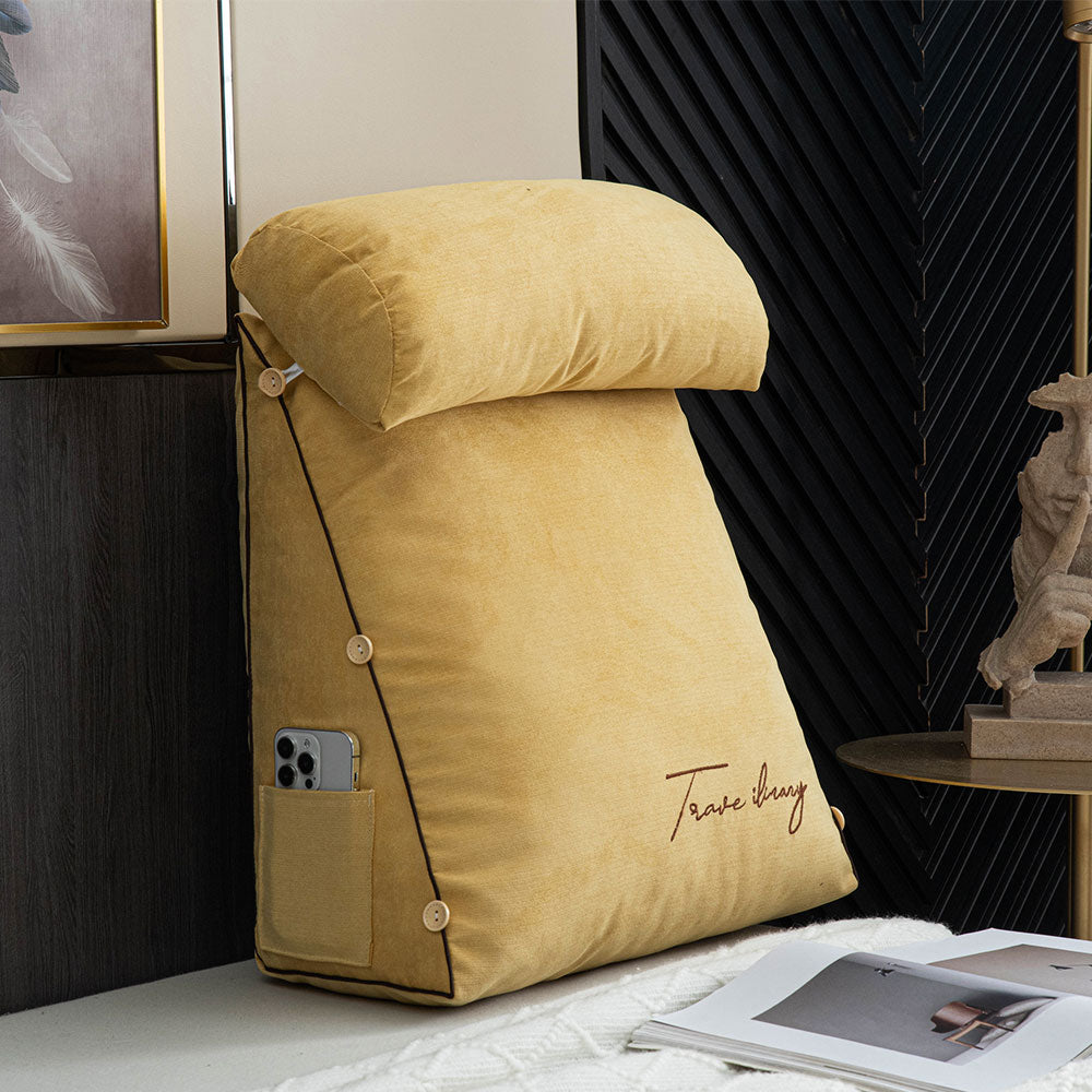 Luxusní čtecí polštář – ergonomický a pohodlný pro relaxaci