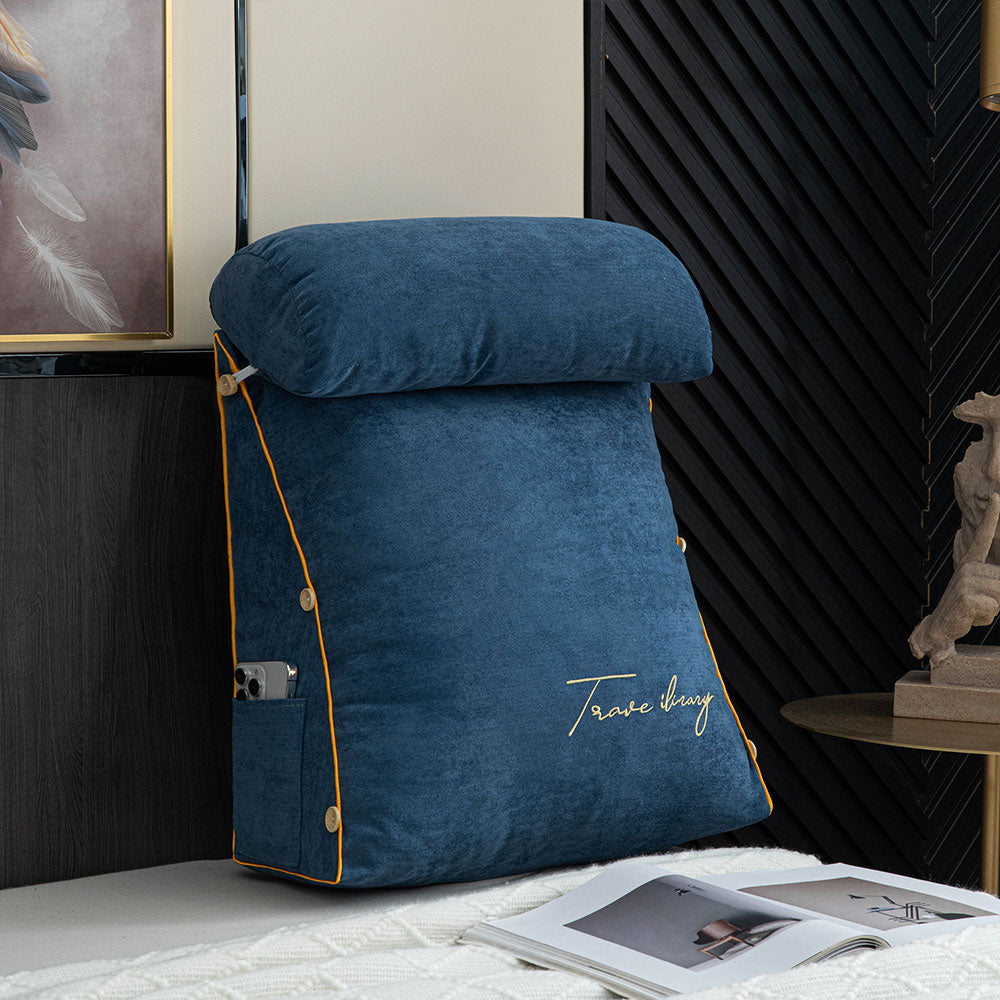 Luxusní čtecí polštář – ergonomický a pohodlný pro relaxaci