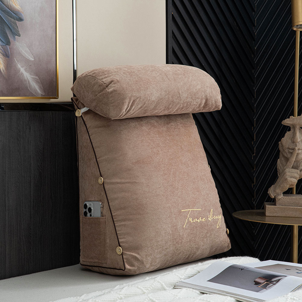 Luxusní čtecí polštář – ergonomický a pohodlný pro relaxaci