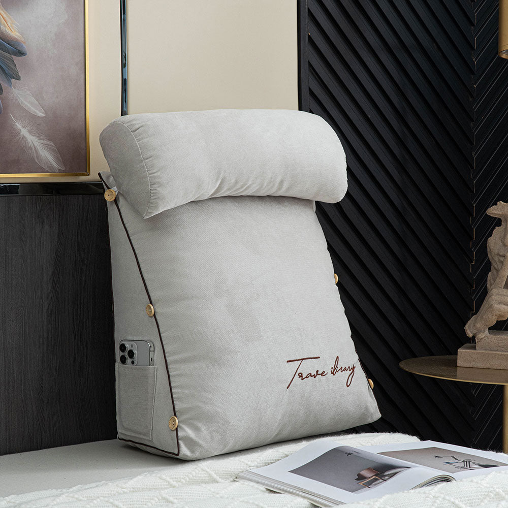 Luxusní čtecí polštář – ergonomický a pohodlný pro relaxaci