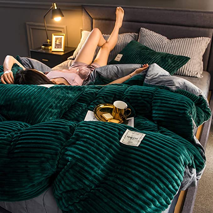 Luxusní flísové povlečení na přikrývku – teplo a pohodlí na zimu