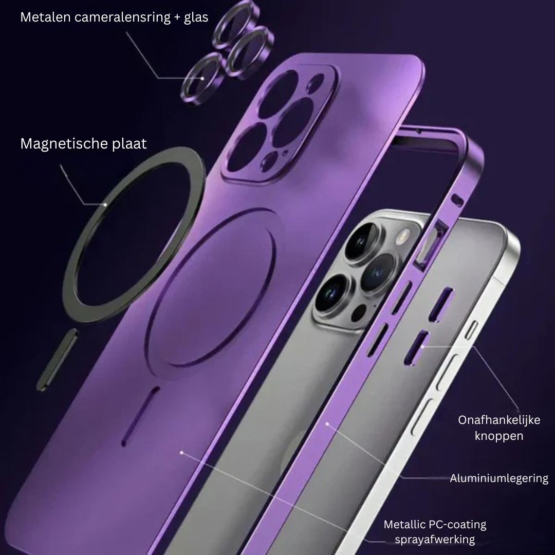 Luxusní magnetický ochranný kryt - SteelGuard