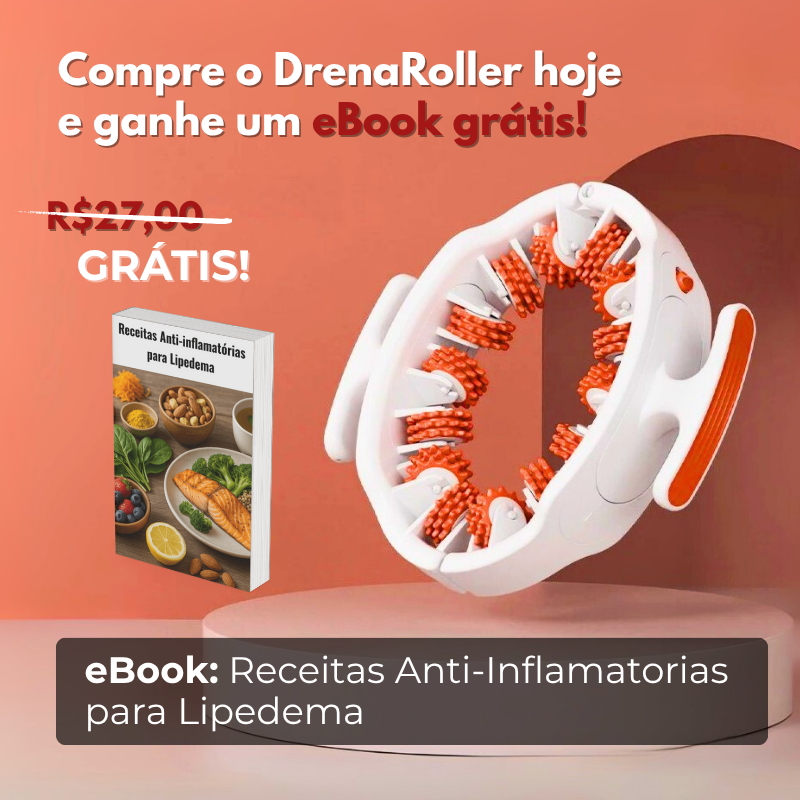 Lymfatický masážní váleček na lipedém a celulitidu