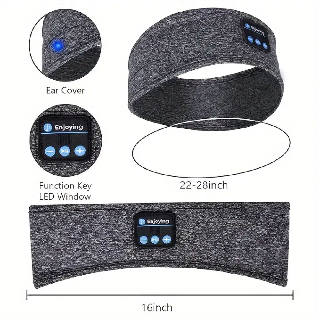 Maska na oči na spaní sluchátky Bluetooth