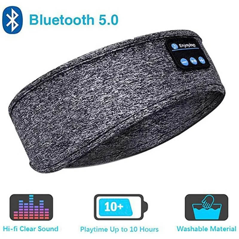 Maska na oči na spaní sluchátky Bluetooth