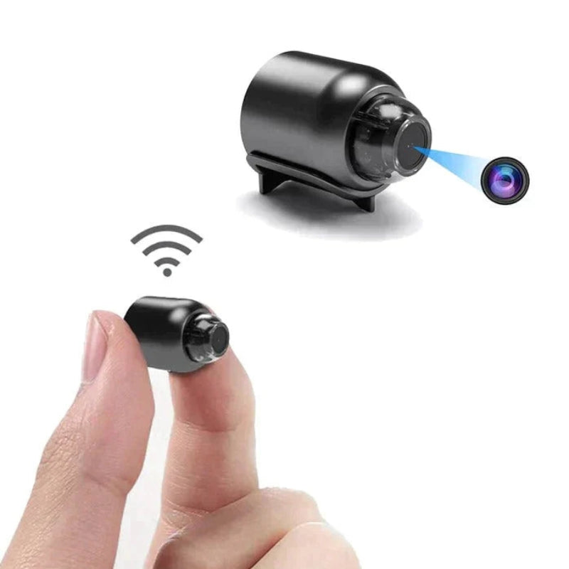 Mini bezpečnostní Wi-Fi kamera s upozorněními v reálném čase a nočním viděním
