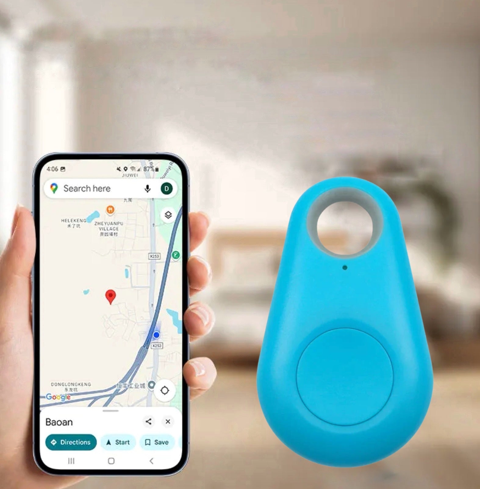 Mini GPS sledovací zařízení pro děti s lokalizací v reálném čase a funkcí SOS