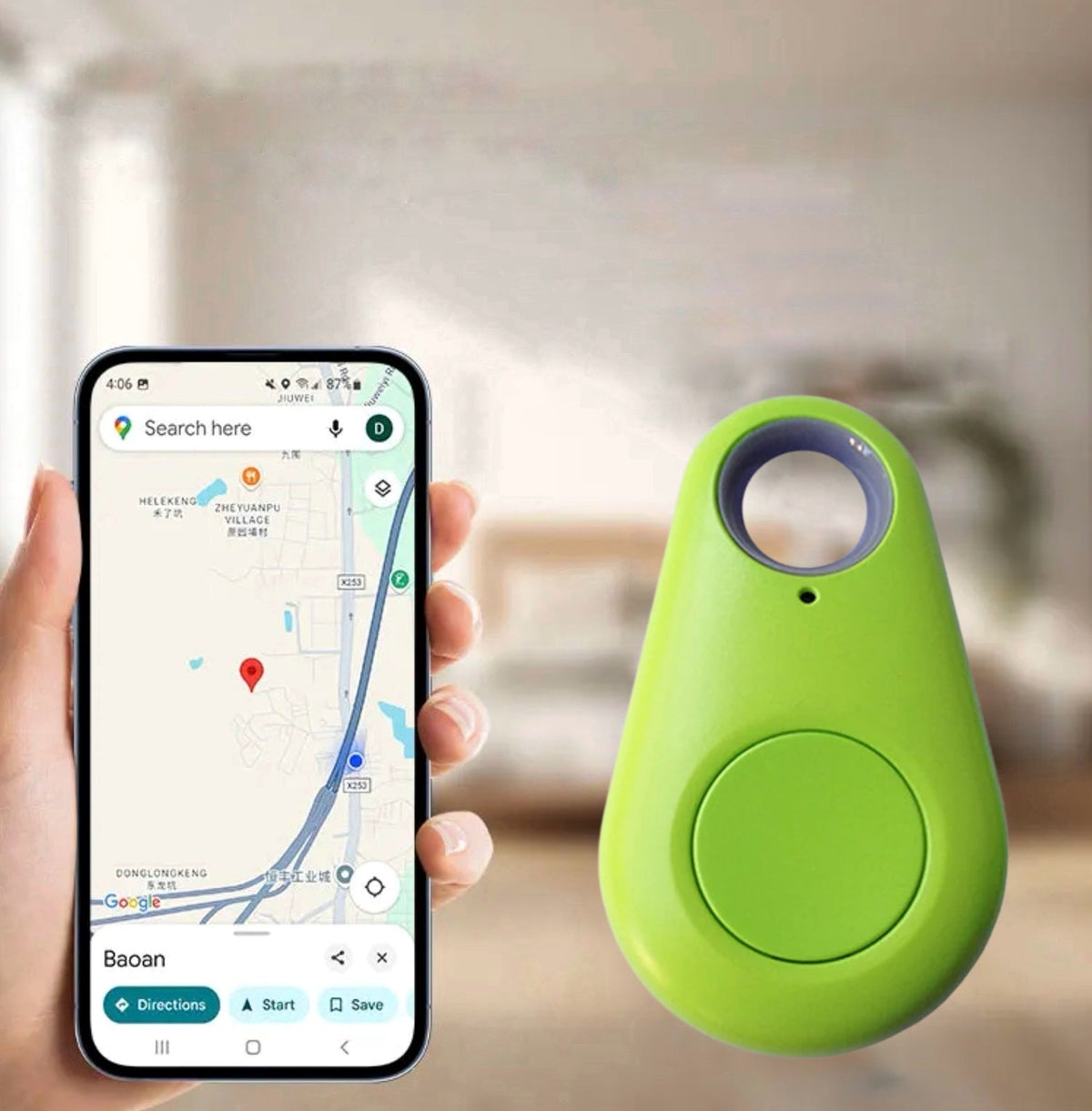 Mini GPS sledovací zařízení pro děti s lokalizací v reálném čase a funkcí SOS