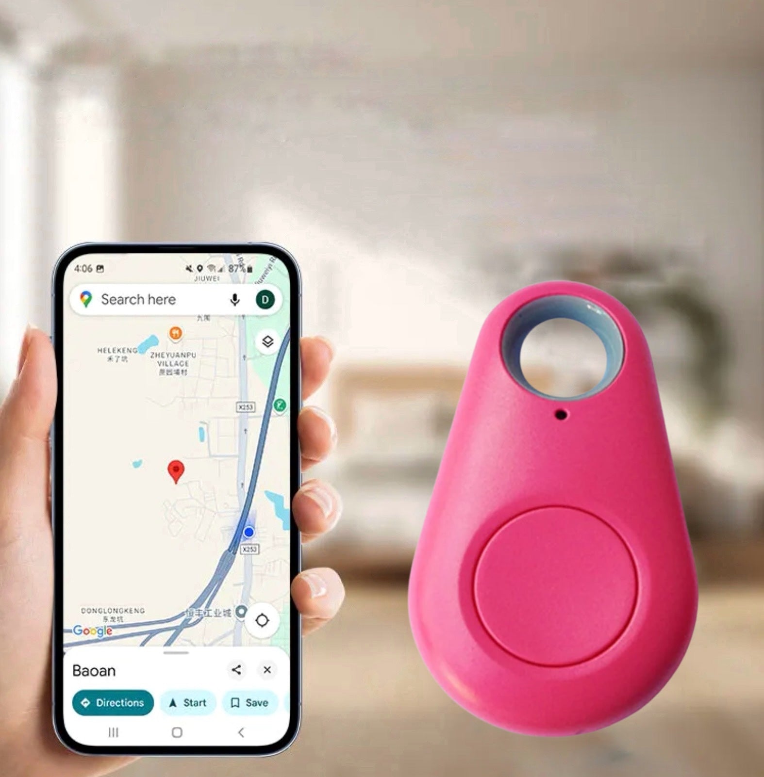 Mini GPS sledovací zařízení pro děti s lokalizací v reálném čase a funkcí SOS
